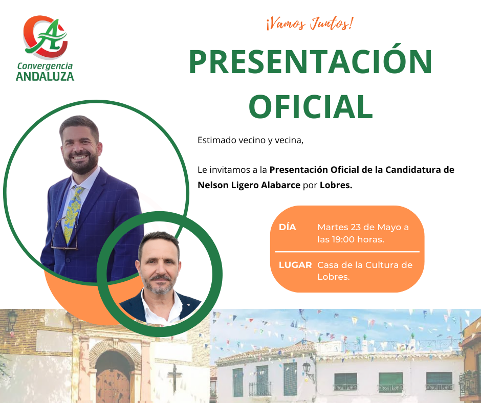 Nelson Ligero es el candidato a la alcalda de Lobres por CA